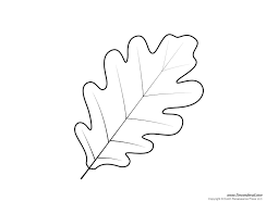 Select from 36976 printable crafts of cartoons, nature, animals, bible and many more. Free Printable Oak Leaf Template Fall Leaves Coloring Pages Leaf Coloring Page Leaf Template