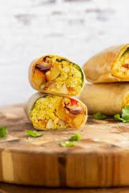 Vegan Breakfast Burrito Recipe With Tofu Scramble Spiced Potatoes Vegan Richa Recipe Vegan Breakfast Recipes Vegan Breakfast Burrito Recipes