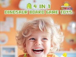 Amazon.com: BruinBang Dinosaur Pop Up Board Games, 4-in-1 Magnetic Fishing  Games Set, Dinosaur Operation Game for Toddlers Ages 3+ Birthday : Toys &  Games