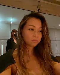 What an interesting experiential dinner hosted by Ruinart Carte Blanche at  Asaya Kitchen at the Rosewood Hotel. , As we smile seeing the rainbow steel  balloon decorations, Artist Jeppe Hein took us