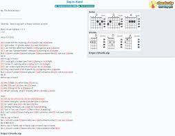 Chord Cap In Hand The Proclaimers Tab Song Lyric Sheet Guitar Ukulele Chords Vip