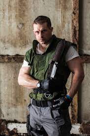 Chris Redfield resident Evil Print 12x8 - Etsy UK