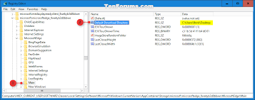 You can use the feedback app and send this as a feedback to the developers team. Change Default Downloads Folder In Microsoft Edge In Windows 10 Tutorials