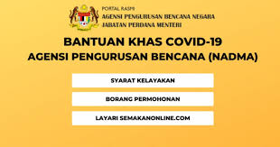 Sumber pendapatan utama untuk kerajaan persekutuan adalah terutama dari pajak harta benda. Bantuan Khas Covid 19 Rm100 Sehari Download Borang Di Portal Rasmi Nadma Pa Ma