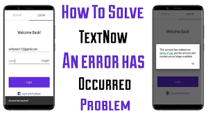 How often do you change your phone number on textnow? Textnow An Error Has Occurred Problem Solve 100 Textnow Error Proble Problem Solve Solving Phone Application