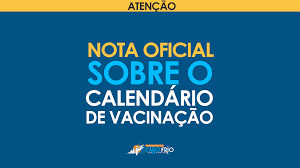 Oferecemos planos de vacinação que consiste no fechamento de todas as vacinas recomendadas. Nota Oficial Sobre O Calendario De Vacinacao Prefeitura Municipal De Cabo Frio