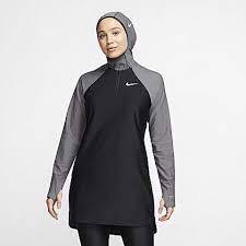Nike Victory Women S Swim Hijab Nike Com Nike Women Womens Swim Athletic Bathing Suit