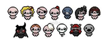 Rebirth on the playstation 4(ps4) The Binding Of Isaac Characters Eve Azazel Isaac Thebindingofisaac Lazarus The Binding Of Isaac Isaac Character