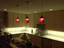 cranberry tulip pendant lights