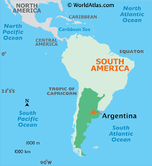 Where is argentina on the map. Argentina Maps Facts World Atlas