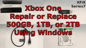 I recently bought a seagate 2tb hard drive and plugged it into the xbox one. Xbox One Internal Hard Drive Upgrade Or Repair Build Any Size Drive That Works On Any Console Gbatemp Net The Independent Video Game Community