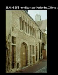 Beaune Maison Romane France Medieval House Habitat Urbain