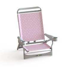 Sandbar Low Beach Chair In Summertime Pink Low Beach Chairs Beach Chairs Folding Beach Chair
