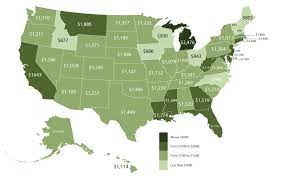 You may also qualify for discounts with your insurance company that could save you money. Visualizing Car Insurance Cost By State