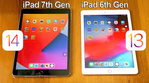 Ipad 7th Gen Ipados 14 Vs Ipad 6th Gen Ipados 13 Speed Test Youtube