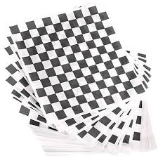 Black And White Sandwich Pictures Avant Grub Deli Paper 300 Pack Turn Your Backyard Cookout Party Into A Race Day Event With Black And White Checkered Food Wrapping Papers Grease Res