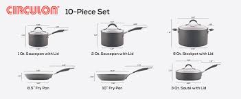 Circulon radiance nonstick hard anodized cookware collection in grey. Amazon Com Circulon Radiance Hard Anodized Nonstick Sauce Pan Saucepan With Straining And Lid 3 Quart Gray Kitchen Dining