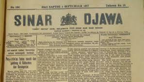 Benar, dalam kasus terakhir, pers cepat meremas. Sinar Djawa Dan Sinar Hindia Riwayat Surat Kabar Pergerakan Bumiputera