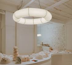 Suspension, Tekio Circular P8, papier Washi, LED, dim, 2200 ...