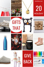 gifts that give back 20 charitable