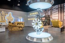 Image Result For Caterpillar Corporate Museum Experience Center Signage Design Exhibition Design