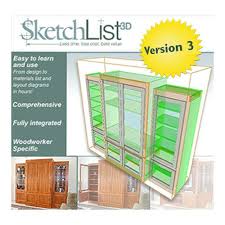 Sketchlist 3d Furniture Design Software Version 3 Rockler Com Furniture Design Software Software Design Furniture Design