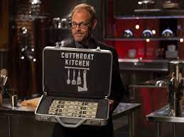 Go Behind The Scenes Of Cutthroat Kitchen With Host Alton Brown Cutthroat Kitchen Food Network Recipes Alton Brown