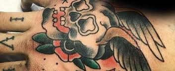 Sun & moon hand tattoos. Top 61 Traditional Hand Tattoo Ideas 2021 Inspiration Guide