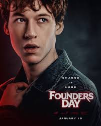 Change is here. ⚖️🩸#FoundersDay is in theaters Friday. Advance shows  Thursday. 🎟️ Find theaters near you at: www.MainframePictures.com