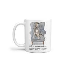 Check spelling or type a new query. Life Is Better With An Irish Wolf Hound Dog Mug Cute Etsy Black Labs Dogs Brittany Dog English Pointer Dog