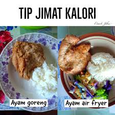 Nasi goreng yang dapat kita temukan di berbagai restoran maupun kedai kaki lima ini adalah makanan yang mengandung kalori tinggi. Coach Jiha Ayam Goreng Vs Ayam Air Fryer Rakyat Malaysia Memang Suka Ayam Goreng Ayam Kfc Mcd Pfc Semua Bergoreng Dan Semua Tulah Yang Paling Laku Apa Kata Untuk Lebih Sihat