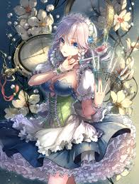 Plus, his light blue hair was simply a great choice, as it really enhances his pale and rather ghostly attributes, while contrasting well with the intensity of his eyes. Beautiful Anime Art