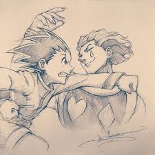 Gon Hisoka Drawn By One Of My Favorite Artists Itsbirdy Hunter Anime Hunter X Hunter Anime Sketch