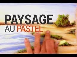 Lecture de paysage, analyse, recherche, écoute, conception1. Technique Pour Peindre Un Paysage Simple Au Pastel Youtube