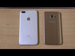 Iphone 7 Plus Vs Samsung Galaxy S7 Edge Speed Test Youtube