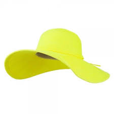 Yellow Upf 50 Neon Floppy Sun Hat Liked On Polyvore Featuring Accessories Hats Yellow Hat Summer Beach Hats S Floppy Sun Hats Sun Hats Summer Hats Beach