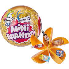 Unwrap and peel back to reveal the miniature collectibles inside, there are over 100 brands to collect such as mentos these mini brands are so cute. 5 Surprise Mini Brands Surprise Ball Series 2 Party City