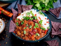 Chilli Con Carne Really Good Next Time Focus On More Beef Stock And Less Tomato Taste Add Some Chilli Con Carne Recipe Con Carne Recipe Chilli Con Carne