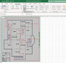 Excel automated floor plan features: How To Create A Floor Plan Using Excel
