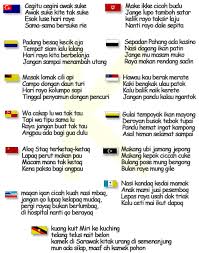 Mega berarak indah berbalam, dipuput bayu ke pohon ara; Pantun Iban Lawak