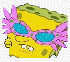 Cartoon icons cartoon art cartoon memes powerpuff girls wallpaper instagram cartoon cartoon profile pictures cute cartoon pictures cartoon painting mini canvas art. Spongebob Cool Style Glasses Purple Tik Tok Meme Paintings Hd Png Download Vhv