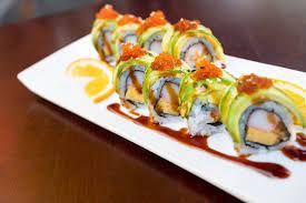 A Mix Of Japanese Thai Chinese Indonesian And Korean Asian Cuisine Sushi Food