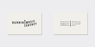 Burnin Music Agency Fakepaper Mise En Page