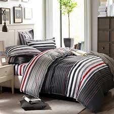 Black gerth configurable dresser set. Home Furniture Diy Beautiful Modern Grey Black Red Plaid Stripe Boys Comforter Set Full Queen Size Bedding