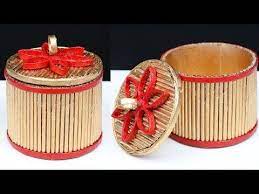 How To Make A Beautiful Jwellery Box With Newspaper Newspaper Craft Ideas Youtube Newspaper Crafts Paper Crafts Diy Tutorials Craft Stick Crafts
