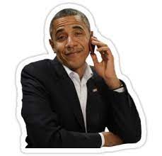 Barack Obama Sticker By Statefarmpen Meme Stickers Snapchat Stickers Stickers