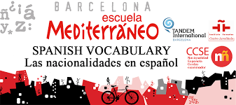 Países y nacionalidades en español on 14/06/2017 by spanishunicorn. Las Nacionalidades En Espanol Escuela Mediterraneo