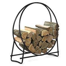 Available in a variety of sizes & styles to fit your firewood storage needs. Costway 40 Inch Tubular Steel Log Hoop Firewood Storage Rack Holder Round Display Walmart Com Walmart Com