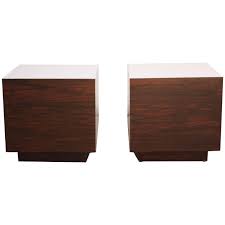 Check out our cube end table selection for the very best in unique or custom, handmade pieces from our coffee & end tables shops. Diminutive Rosewood And Laminate Cube End Tables Jarontiques