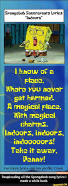 When i'm on the road, patrick: Spongebob Squarepants Lyrics